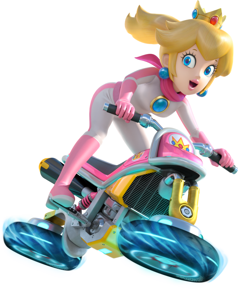 Princesa Peach en Karting.